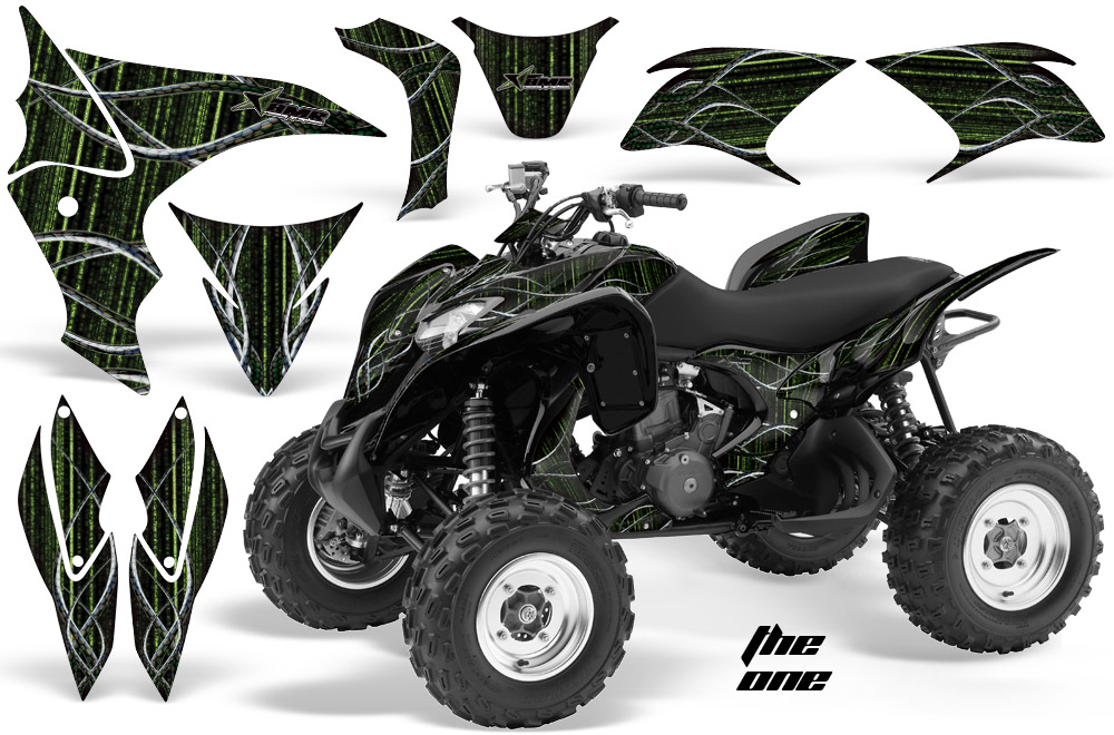 Honda TRX 700 Graphics THEONE GREEN-1000